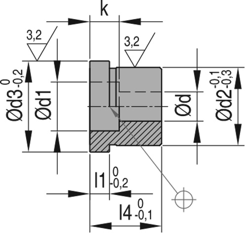 Втулка - К7616, схема
