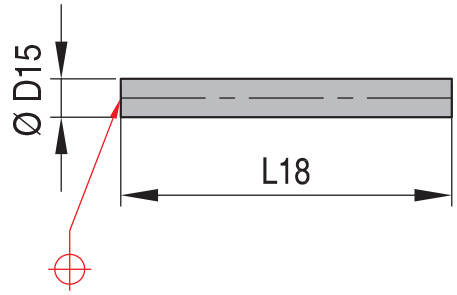 Пружина для фиксирующей шпильки DKL41, схема