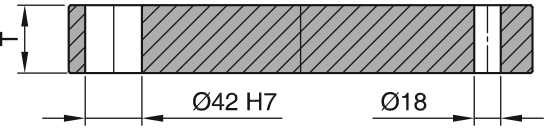 L45 Опорная плита 596X596, схема