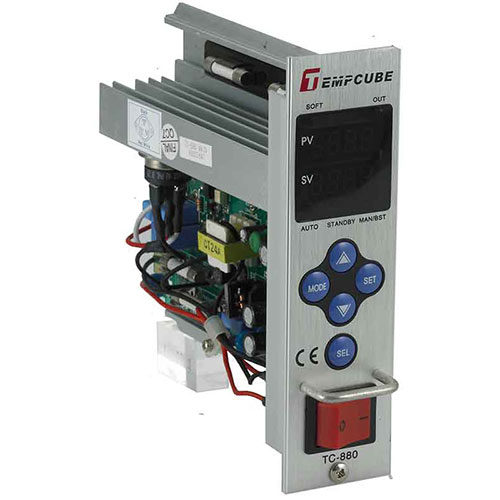 Контроллер температуры ГКС TC-880 на 2 зоны, схема