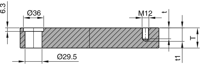 L41 Формообразующая плита 296X296, схема